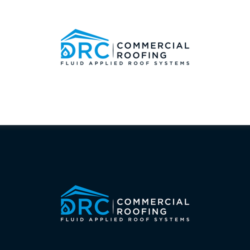 Commercial Roof Company Logo Design by zp16