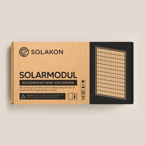 Create a nice Packaging Design for Solar Panels Design by Creative Selection