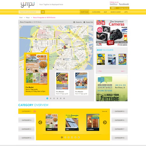 Create the next website design for yumpu.com Webdesign  デザイン by Kris Kanchibhatta