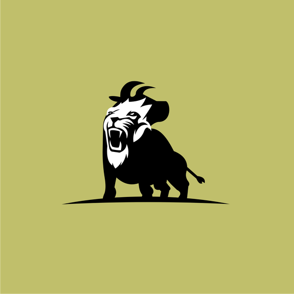 Design by kupukupu_design titled "Combined a cow and a lion"