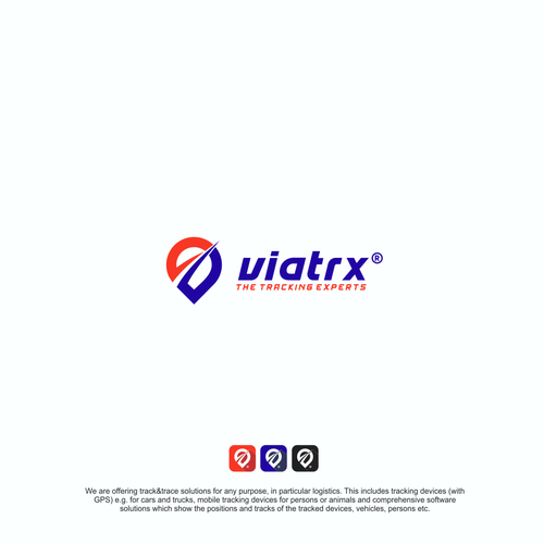 コンペ「Logo Design for track&trace solution "viatrx"」のデザイン by Banaan™さん 