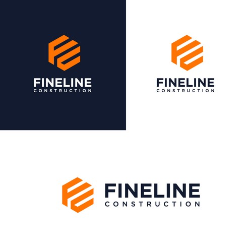 Clean and Modern Logo for a Construction Company Design by unreal studio