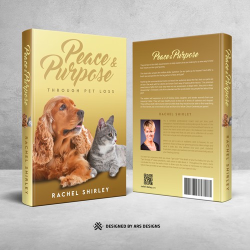 Pet Loss Book - Guaranteed Winner - Book Cover Project Design by ArsDesigns!