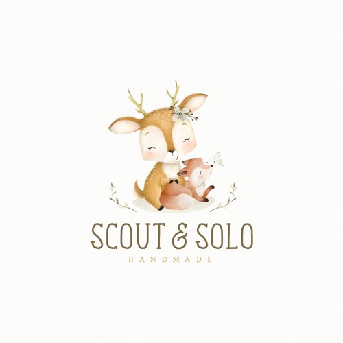 Need a fun, cute, bada$$ logo idea for a handmade kids clothing line.-ontwerp door lindt88