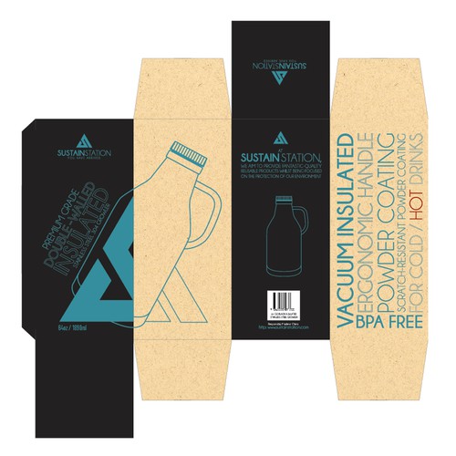 Designs | Create an amazing packaging design for a beer growler water ...