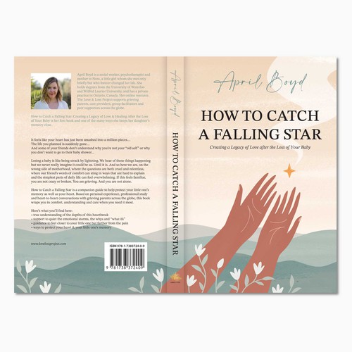 Design a book cover for "How to Catch a Falling Star" Design by maglyvi