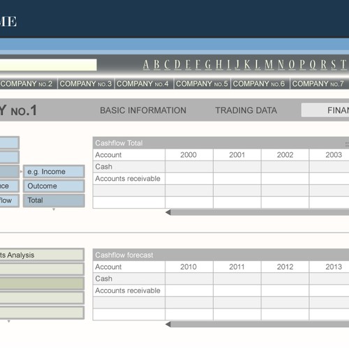 Interface Design for Boring Business Valuation Software