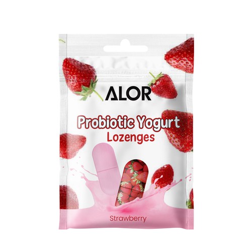 Probiotic Yogurt Lozenges Design by Shisiouk