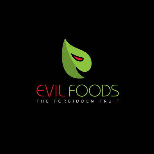 Design a unique, funky logo for "Evil Foods" a food company offering healthy, too good to be true snacks. Design von ardhaelmer