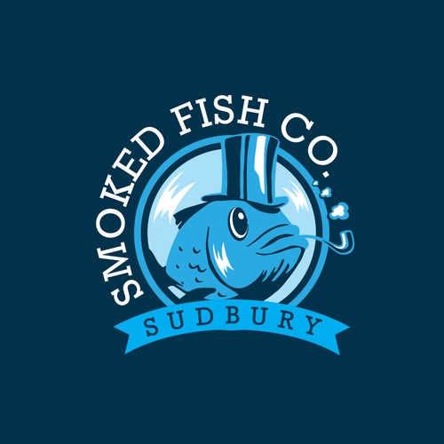 Designs Smoked Fish! Logo & business card contest