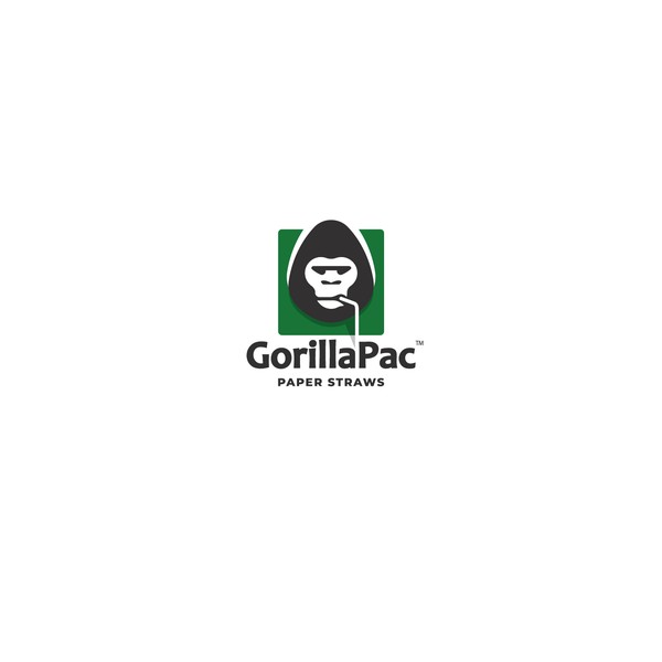 Design by Mijat12 titled "Gorilla Paper Straws"