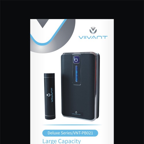 Brand It Promotional Products - Personalized Items & Swag: Vivitar® 15,000  mAh Rechargeable Dual USB Power Bank