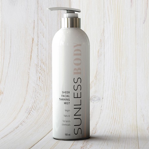 SUNLESS TANNING PRODUCT Design by Lady Goga