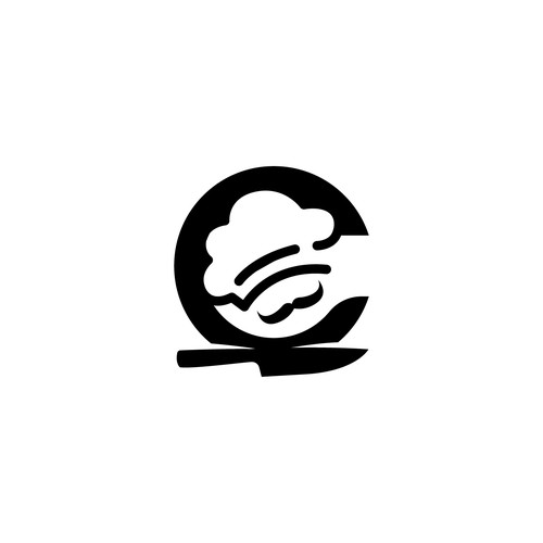 "CHEF": Food & Cooking Social Media Logo Design by nilaArt