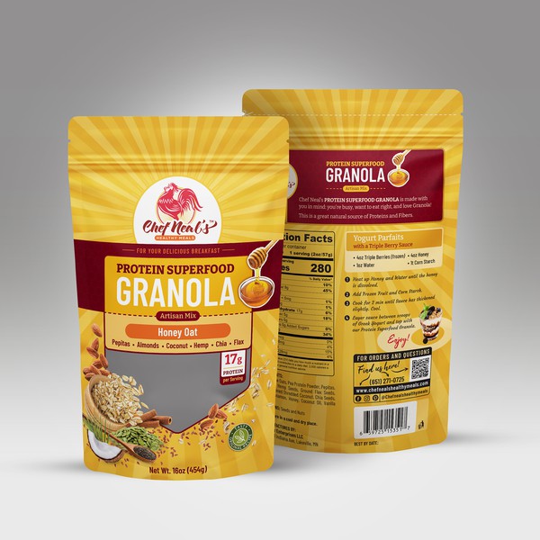 Granola (Honey Oat and Organic Maple)