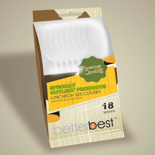 plastic cutlery packaging design Product packaging contest