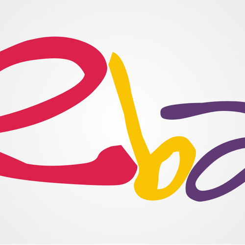 99designs community challenge: re-design eBay's lame new logo! Design by @RedFrog858*