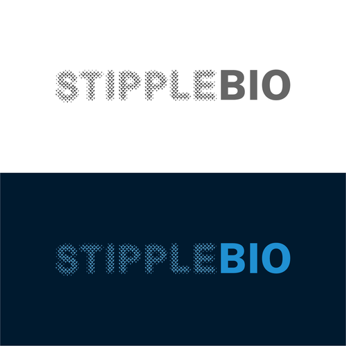 Design a logo for a biotech that uses "molecular stippling" to map out cancer's vulnerabilities Design by Bearro