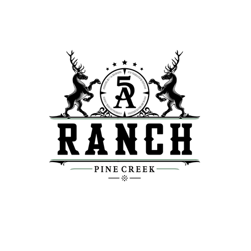 Design Family Ranch logo redesign di Rebelty Design