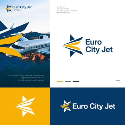 Logo for a new small eurpean airline Design by Kukuh Saputro Design