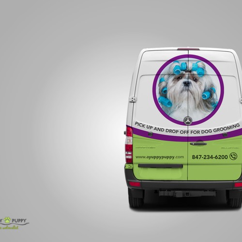 Car Wrap! Make Our Doggie Daycare Van The Talk Of The Town! 