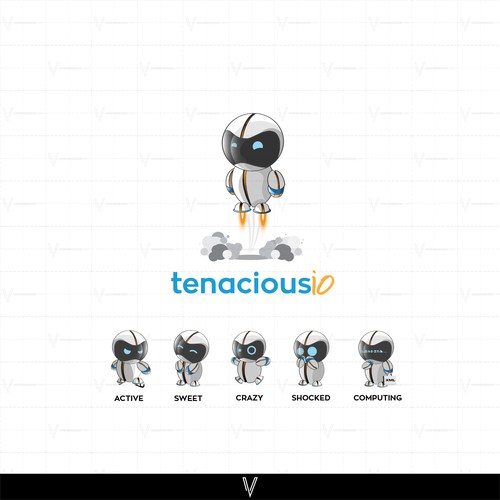 Help create a fun and professional mascot for my cloud/virtualization brand!!! Design by Eli-Mak