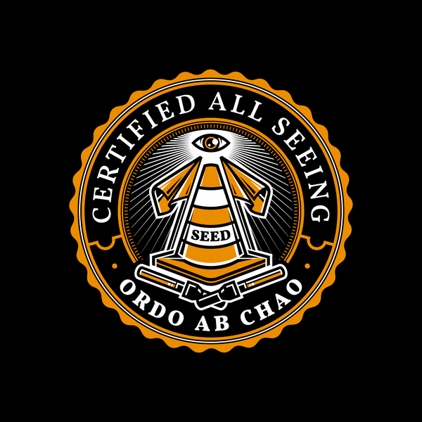 SEED ALL SEEING EYE FUN LOGO