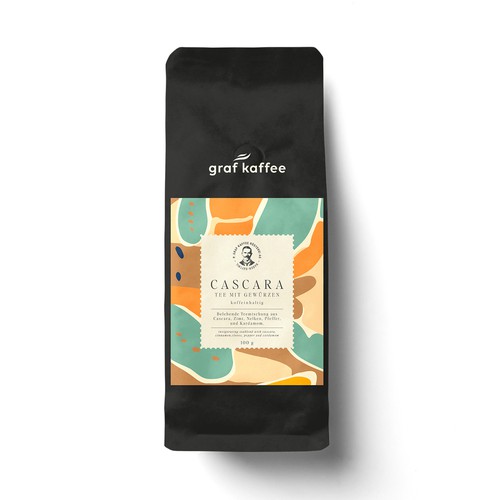 MKaufholdさんのCascara tea labelデザイン