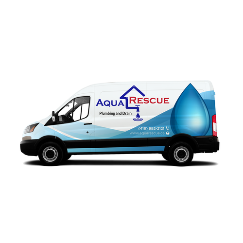 Aquarescue Van Wrap Design by JcBoy