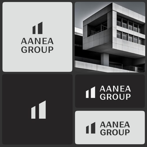 Logo and Corporate Design for a new Real Estate Holding in Switzerland Design by Bu.