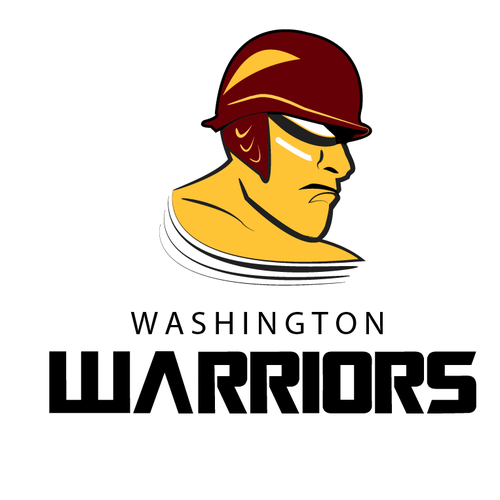 Community Contest: Rebrand the Washington Redskins  Design by HLF25