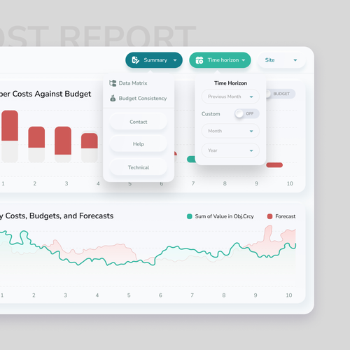 In Need of a Fun and Professional Design for a Finance Dashboard Design by Design illusion