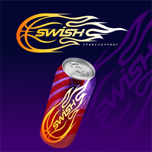 Swish - A New Sports Drink!-ontwerp door bluelines15