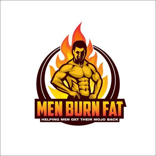 fat burn logo
