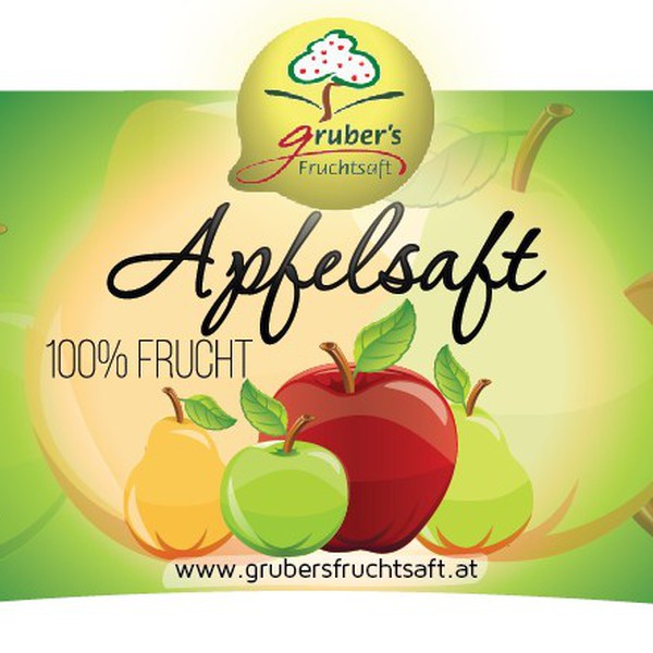 Label for high-quality fruit juices