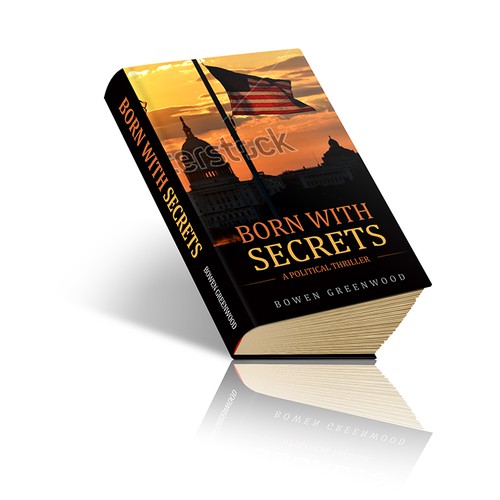 Book cover for a political thriller with Christian themes Design by pop ● design