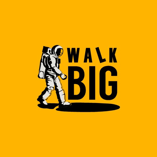 Create a logo for Walk Big, an online media company Design by w.win