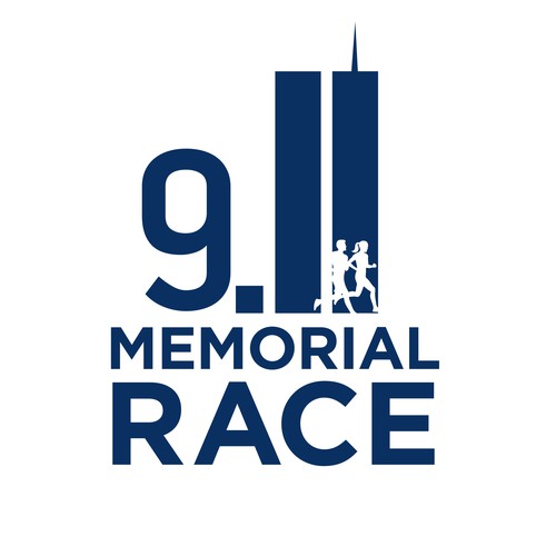 9.11 Memorial Race Logo Design by jordandes