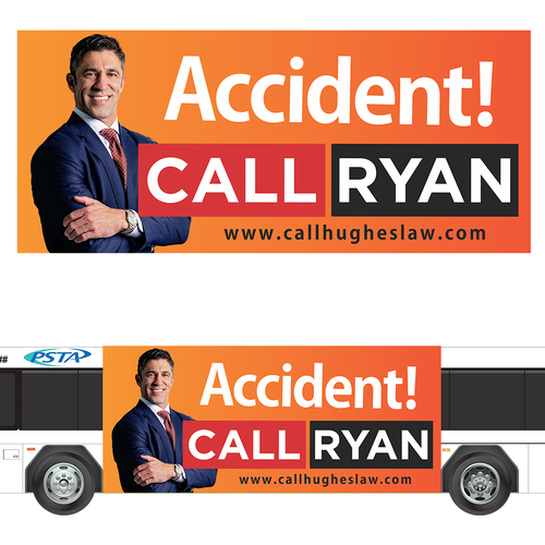 Bus Ad for Lawyer - Need diff styles Design réalisé par TypeF Design