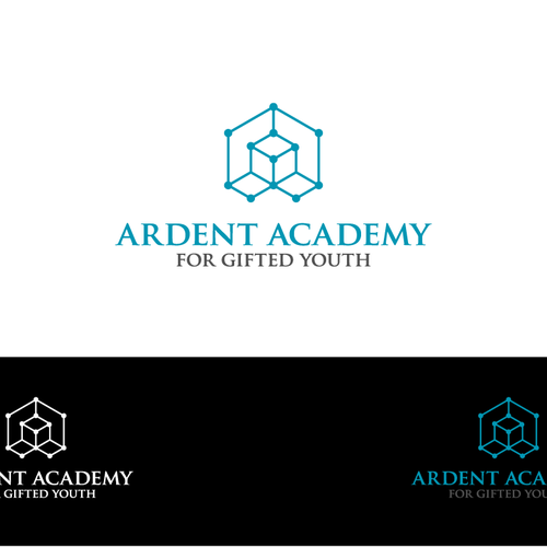 Create a new logo for Ardent Academy, a K-12 STEM education startup (science, technology, engineering and math) Design réalisé par aurelizza