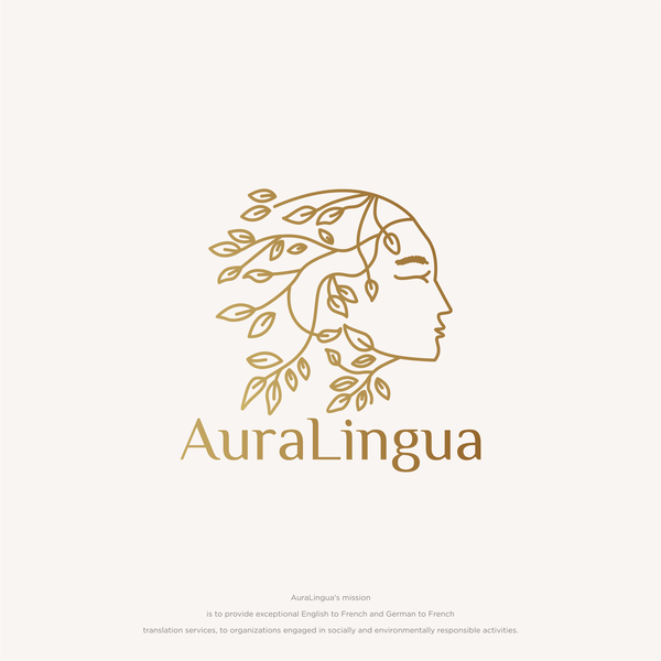 Design by Honey Bear™ titled "AuraLingua"