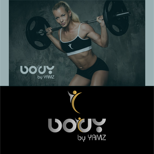 new gym women's trainer. I want my logo to be girly Design by Lalax