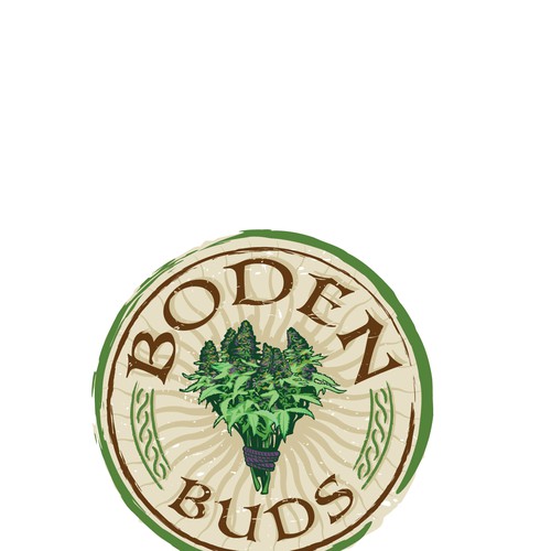 Create old world logo for viking-inspired, medical marijuana farm - "Boden Buds" Design by Mihai Basoiu