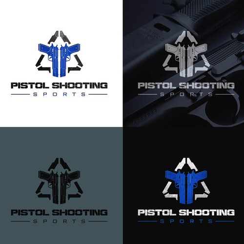 Logo - Pistol Shooting Sports Design by CrimaDezignz®