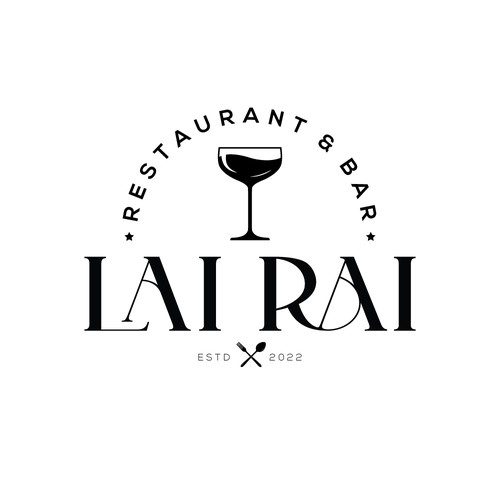 Design an approachable logo for a Vietnamese American fusion restaurant and bar - Lai Rai Design by Ruve