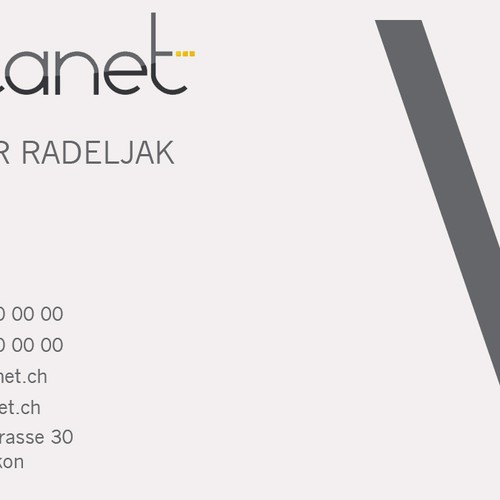 Stationery contest entry by MatteoT