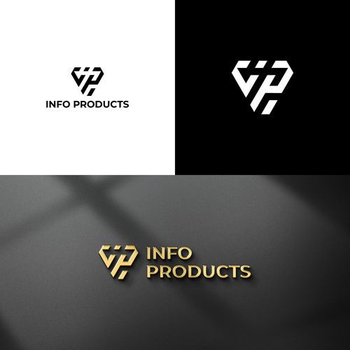 InfoProducts.com - Logo & Branding Design by Aleta21