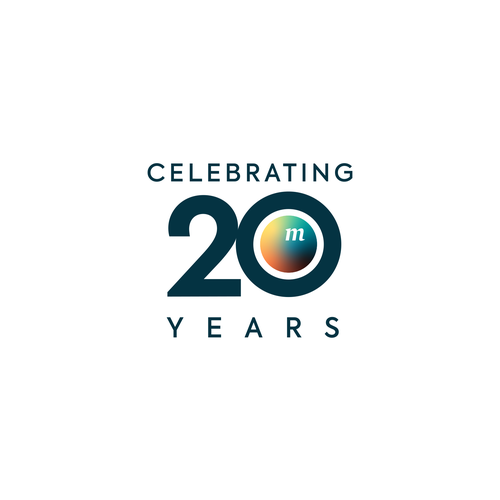 Design a 20 year company logo to celebrate this milestone. Design by Argim