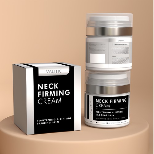 Neck firming cream - expensive look Design by ICHD Designs