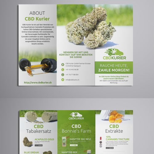 Brochure contest entry by Maia & Stefan Pulciu